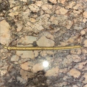 14K gold chain bracelet